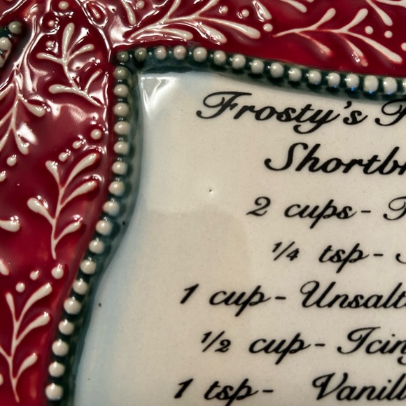 Snowman Plate With Shortbread Recipe - Picture 8 of 10
